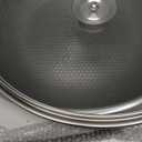 Toutrop Wok Pan,Hybrid Nonstick 14 Inch Wok with Lid,Induction Non Stick Stainless Steel Large Deep Woks&Stir-Fry Pans,Stay-Cool Handle Skillets,PFOA Free Cookware