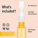 Travel Size Toiletry Bottles, Compatible with Sol de Janeiro 62 Perfume, TSA Approved Leak-Proof Empty Spray Bottle, Refillable Containers for 3 OZ & 8.1 OZ, 2 Packs, Only Bottles No Perfume