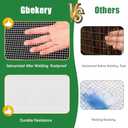 Hardware Cloth 1/4 inch 48in x 100ft 23 Gauge, Chicken Wire Hot-dip Galvanized After Welding Fence Roll Garden Plant Welded Metal Wire Fencing Roll, Rabbit Cages Snake Fence