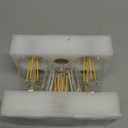 Brightever LED Light Bulbs 60 Watt Equivalent, Dimmable Vintage Edison Bulbs, 7W, 850LM, 90+CRI, E26 LED Bulb Warm White 2700K, ST58 Clear Glass Antique Decorative Light Bulb for Porch, Room, 6-Pack