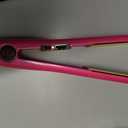 CHI Tourmaline Ceramic Flat Iron Hair Straightener 1", Professional Hair Styling Tool for Silky Smooth Hair, Frizz Control & Curling, Pure Pink 1" Plates