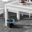 1.2 Gallon Biodegradable Trash Bags Small Trash Bags Unscented Garbage Bags Compostable Wastebasket Can Liners for Bathroom,Home, Office , Baby diaper(Emerald, 125 Count (Pack of 1))