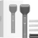 Laifen T1 Pro 1-Blade Electric Shaver, High-Speed 12,000 Cuts/Min, Long Hair Trimmer with 3 Guards, for Sparse Beard & Daily Styling, Wet & Dry, IPX7 Waterproof Razor (Space Gray)