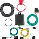 Custom Wiring Harness, 4-Way Flat Output, Compatible with Select Grand Cherokee