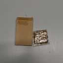 uxcell 100Pcs Pinch Clip Clasp, 8 x 11mm Pinch Clip Pendant Bail Connector Metal Pinch Bail for Pendants Jewelry Making DIY Craft, Light Gold