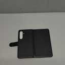 TUCCH Case Wallet for Galaxy S25 Plus 5G, Kickstand [RFID Blocking] Card Holder, Folio Magnetic PU Leather [TPU Shockproof Interior Case] Protective Folio Cover Compatible with Galaxy S25 Plus, Black