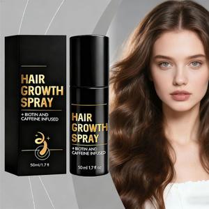 Hair Growth Spray, Hair Growth - Promotes Thicker, Fuller Hair with Natural Ingredients, Reduces Shedding, Hydrates & Adds Silky Texture - For All Hair Types(2-Pack, 100ml/Bottle)