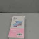 pack all 3 Pcs Water-resistant Material Zipper Pouch Set, Mesh Zipper Bags for Storage, Travel, Office (Pink)