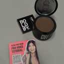 BOLDIFY Hairline Powder - Water-Resistant Root Touch Up Hair Color for Gray Coverage - 24-Hour Stain-Proof, Mess-Free Hair Powder for Thinning Hair - Dark Brown
