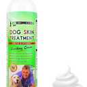 Vet Recommended Dog Dry Skin Cream & Moisturizer - Helps Dog Hair Loss Regrowth - Dry Nose & Cracked Paws - Works with Hot Spots for Dogs - 240ml (8 Oz)