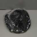 Womens Western Cowboy Hats Studded Pinched Western Cowgirl Hats Wide Brim Fedoras Hat with Belt Buckle (Size:Medium) (Black)