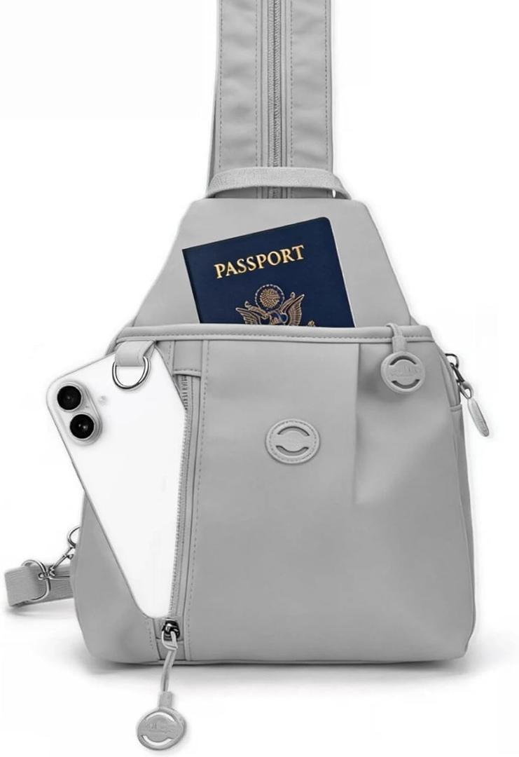 Oxford Waterproof Travel Purses for Women. 3 in 1 Anti Theft Travel Tote Bag,Trail Pocket Multi Pocket Crossbody Bag.