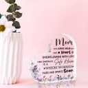 Gifts for Mom I Love You MomMothers Day -Best Christmas Valentines Day Gift 3.9x3.9x0.6 Inch Acrylic decoration Mothers Day Gifts