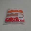 Urchics Womens Fall Long Sleeve Knit Sweater Oversized Drop Shoulder Striped Color Block Winter Pullover Sweater Tops (XX-Large, A-rose Red)