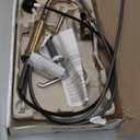 Delta Renaldi Brushed Gold Bar Faucet with Pull Down Sprayer, Modern Single Hole Prep Sink Faucet, Single Handle, Lumicoat Champagne Bronze 9984-CZ-PR-DST