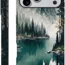 SEized Case Compatible with iPhone 17 Pro Max,Mountain Forest Landscape Phone Case Dual-Layer Hard Shell Cover for Girl Women Boy Men
