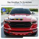Hood Deflector with Light Compatible with 2019-2026 Dodge RAM 1500