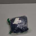 Actcat Women's Casual Loose 3/4 Sleeve Stretch Mesh Wedding Guest Dress Scoop Neck Cocktail Party Formal Dresses (Medium, Navy Blue)