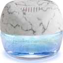 Purifier Air Washer, Air Fresher Aroma Diffuser for Home, Office, Air Purifier with Night Light (Marbling) (Marble)