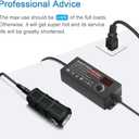 SHNITPWR 3V ~ 24V 3A 72W Power Supply Adjustable DC 3V 5V 6V 9V 12V 15V 16V 18V 19V 20V 24V Variable Universal AC/DC Adapter 100V-240V AC to DC Converter with 14 Tips 5.5x2.5mm 4.0x1.7mm 3.5x1.35mm