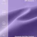 Soothfeel Women's 7" Athletic Running Long Shorts with Pockets High Waisted Bermuda Shorts for Women Workout Walking Casual (L)