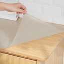 Cooyes Shelf Liners for Kitchen Cabinets, Refrigerator Liners Waterproof & Oil-Proof Kitchen Cupboard Liner Drawer Mats EVA Material Non Adhesive Fridge Liner for Shelves11.8" W x 118" L 