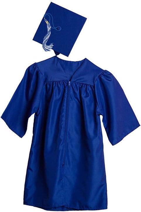 Jostens Child Size Graduation Cap and Gown Package (Small, Royal Blue)