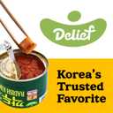 DELIEF Cubic Radish Kimchi - Authentic Korean Radish, Vegan, Gluten-Free, Shelf-Stable Canned, No Preservatives, 5.64 oz/160 g (4 Packs)