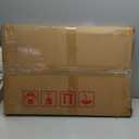 Vanity Bathroom Mirror for Wall, 2 Pack 30"x20" Arched Bathroom Mirror for Over Sink, Arched Metal Frame for Bedroom, Living Room, Entryway, Hanging or Leaning, Black