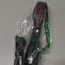 3-in-1 Hair Dryer Brush Straightener, Professional 1200W Ionic Blow Dryer Brush with Ceramic & Tourmaline Technology, 3 Heat/2 Speed Settings One Step Hair Dryer & Styler for All Hair Types (Black)