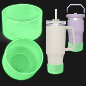 Green Silicone Cup Boot Sleeve, 1pc