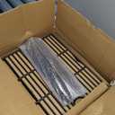 Grill Grease Tray Replacement Parts for Dyna Glo Grill Replacement Parts 5 Burner DGH474CRP, DGH483CRP, DGH485CRP, Adjustable 24''-30'' Gas Grill Drip Pan, Cooking Grate, Heat Plate Shield and Burners