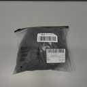 SOLY HUX Women's Sleeveless 3D Floral Bodycon Halter Long Dress Fringe Trim Sleeveless Vacation Party Dresses (Black, M)