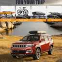 KINGGERI Roof Rack Cross Bars Compatible with 2022-2026 Jeep Wagoneer & Grand Wagoneer & Wagoneer L & Grand Wagoneer L, Heavy Duty Aluminum Roof Rails Crossbars Rooftop Black