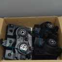 For 2005 2006 2007 2008 2009 2010 Chrysler 300 Headlight Assembly Replacement for 05-10 Chrysler 300 Head Lights Driver and Passenger Side, Chrome Housing Clear