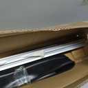 20 ft Garage Door Bottom Seal Kit with Brush and Aluminum Track | Bottom Rubber Insert Helps Reduce Drafts Dust Leaves and Small Debris