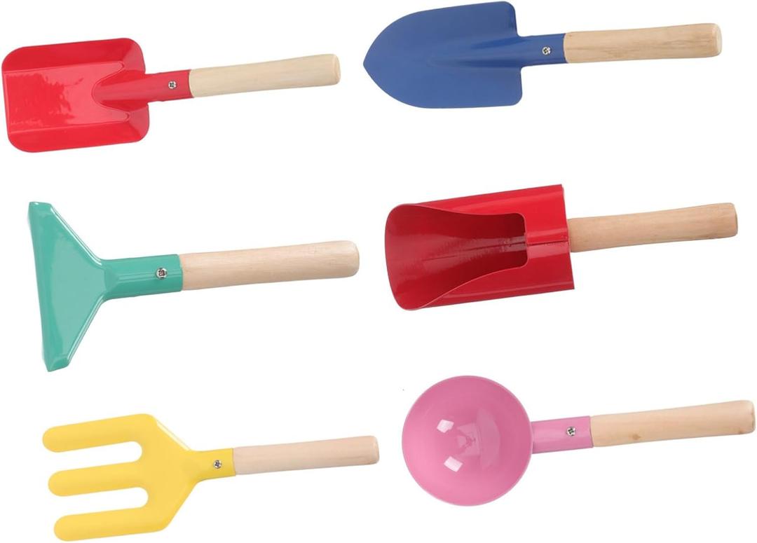 1Set Gardening Tool Gardening Shovel and Rake Kit for Lightweight and Easy to Use for Planting and Soil Loosening for Young Gardeners