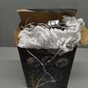 Halloween Decorations Outdoor Spider Web Lights, 23Ft 350 LED Light up Spider Web with 6.6Ft Giant Spider, 8 Modes Waterproof Timer Spiderweb Lights for Garden  Haunted House Decor, Purple