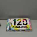 TBC The Best Crafts Dual Markers Brush Pens, 120 colors Art Marker Art Markers Gifts for Teens, Double Tip Colored Pen for Adult Coloring Books Coloring Writing