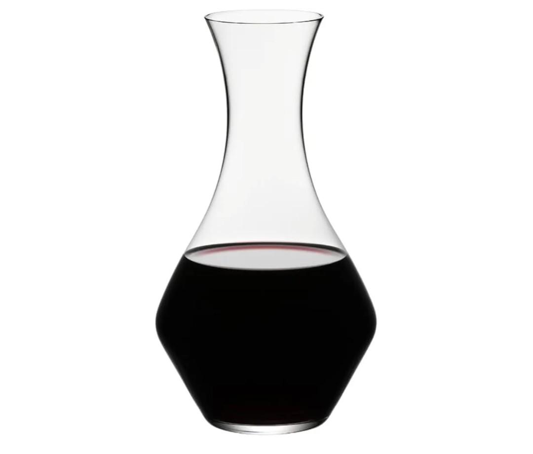 Riedel Cabernet Wine Decanter, Red Wine Decanter Crystal Glass 1440/13
37 1/8 oz capacity, 9 inches high, helps separate sediment from older vintages