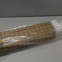 Cordless Bamboo Roman Shades for Windows, Blinds Size (30.5" W 48" H) Colour (Highfield Teak)