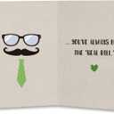2 x Funny Father's Day Card, Happy Fathers Day Gift for Dad GrandpaHilarious Fathers Day Card from Daughter Son Kids