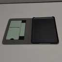 CoBak Case with Stand for Kindle Paperwhite 12th Gen 2024 Released (7") & Kindle Colorsoft Signature Edition - Durable PU Leather Cover with Auto Sleep Wake, Card Slot, Hand Strap Feature, Sage Green