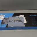 MageGee Mechanical Gaming Keyboard, New Upgraded Blue Switch 104 Keys White Backlit Keyboards, USB Wired Mechanical Computer Keyboard for Laptop, Desktop, PC Gamers(White & Blue)