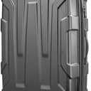 Samsonite Centric Hardside Expandable Luggage with Spinner Wheels, Black, Checked-Large 28-Inch