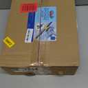 LOLA Squeezematic Butterfly Automatic Sponge Mop, 4 Mop Heads - 2 Foam w/ Cellulose Layer & 2 All Foam, 9" Head w/ Scuff Remover