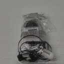 Black Wired Type-C Earphones with Microphone And Audio Cable 3.5mm Auxiliary And Car Charger