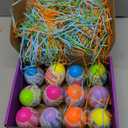 Easter Bunny Building Toy Set, Easter Gifts for Kids - 12-in-1 Rabbit Building Block with Prefilled Eggs, Includes Chick, Sheep, Carrot, Flower, Easter Basket Stuffers & Decorations for Boys Girls 6+