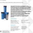 Pentair Pentek 150070 Traditional Standard Filter Housing, 3/4" NPT #20 Opaque Water Filter Housing with Mounting Bracket Cap, 20-Inch, Black/Blue