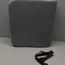 MABOZOO Extra Thick Chair Cushions,Office Chair Booster Seat Cushion to Raise Seat Height for Pain Relief,18 x 16 x 6 inch Non Slip Memory Foam Thick Cushion with Carry HandleGrey